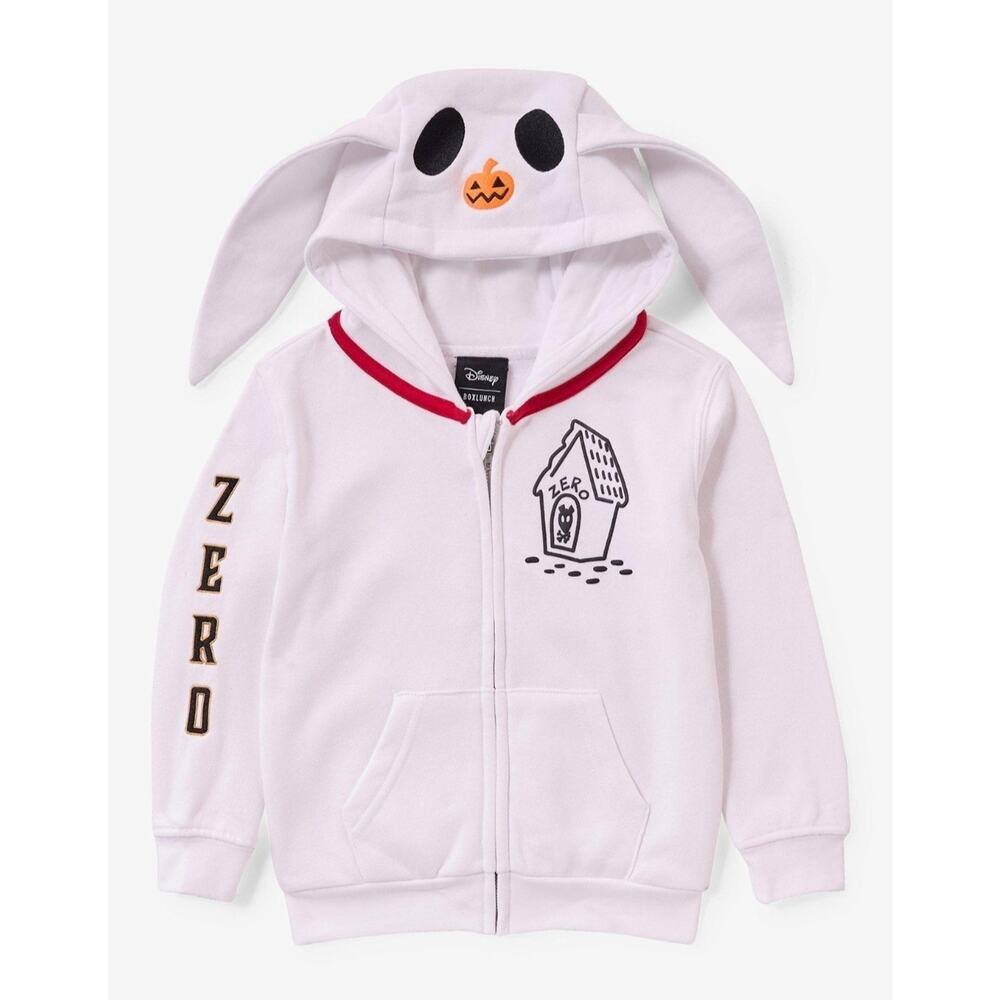 Disney Hoodie The Nightmare Before Christmas Zero Glow in the Dark Toddler 2T